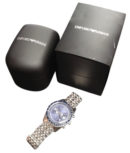 Emporio Armani Tazio Chronograph Men's Watch**Boxed**