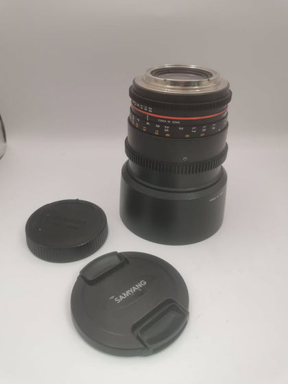 Samyang 85mm T1.5 VDSLR AS IF UMC II (Canon)- Suitable For EF Canon Mount Cameras