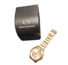 Armani Exchange Drexler Gold Watch**Boxed**