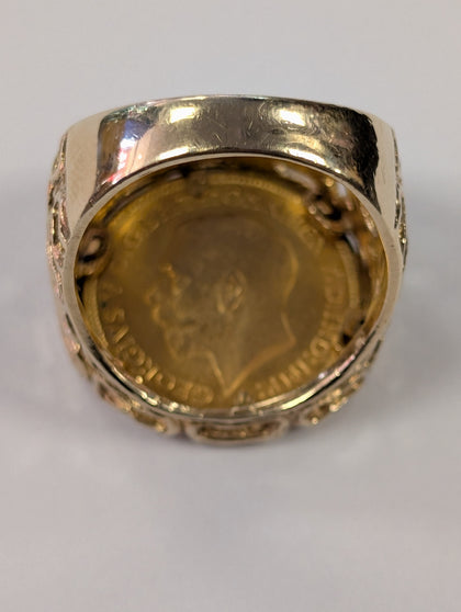 1915 Half Sovereign Ring
