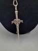 Rare Thomas Sabo Drip Sword Pendant – Heavy Sterling Silver – 28" Silver Chain