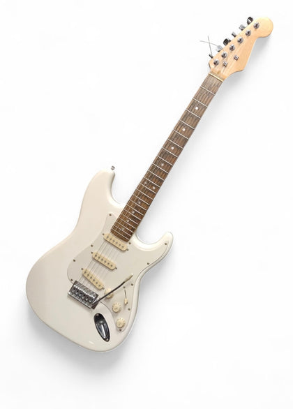 Strat-style Electric Guitar White COLLECTION ONLY