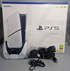 Sony Playstation 5 Slim Console, 1TB, White, Boxed with leads and one controller