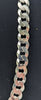 925 HALLMARKED, SILVER, OVAL CURBED CHAIN W/ LOBSTER LOCK, 24", 67.9G !BRAND NEW!