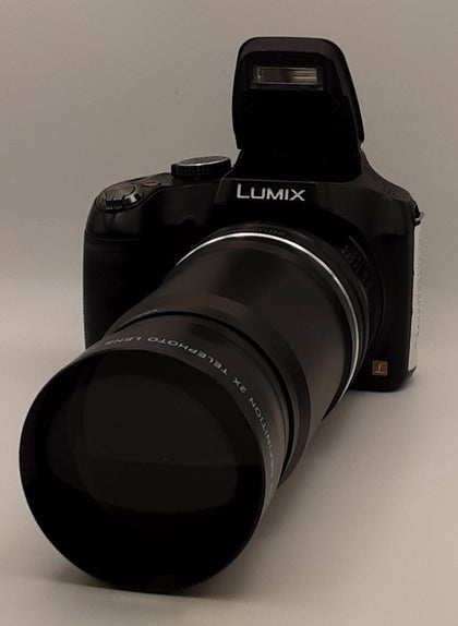 Lumix camera with opt and lens