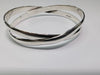 HEAVY SILVER DUAL BANGLE