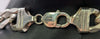925 HALLMARKED SILVER, HEAVY CURBED CHAIN W/LOBSTER LOCK, 24", 165G