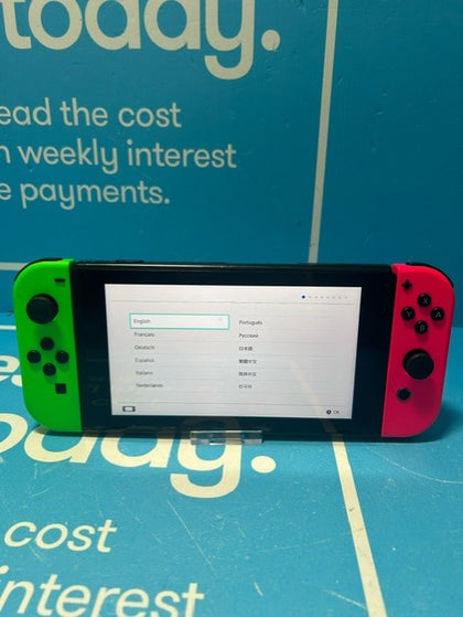 Nintendo Switch Console - Neon Green/Pink *CONSOLE ONLY*