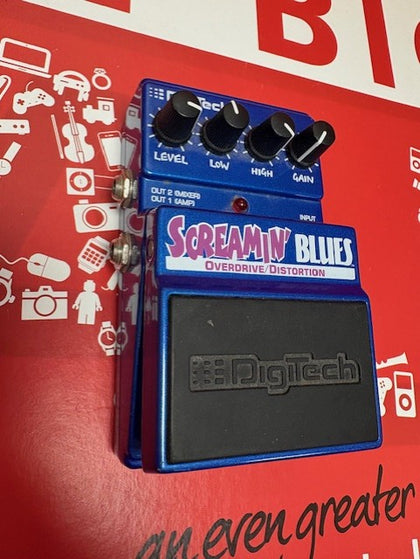 Digitech Screamin' Blues Overdrive / Distortion Pedals