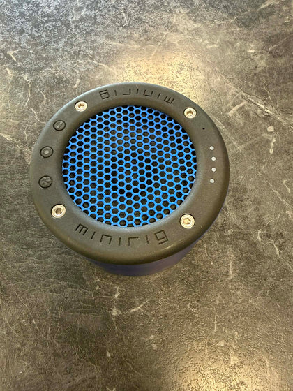 Minirig 4 Bluetooth Speaker In Blue With Case And Charger