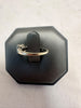 18ct White Gold Square Diamond Ring - Size L