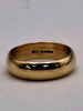 9ct Yellow Gold Classic Wedding Band Ring – High Polish Finish – Size R – 5.12 Grams