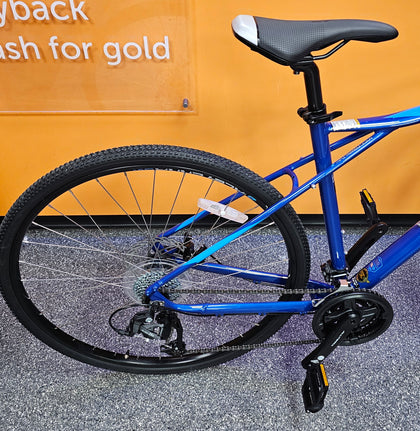 **January Sale** GT Transeo Sport Hybrid Bike - Blue L Frame **Collection Only**