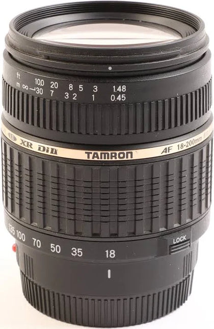 Tamron 18-200mm f3.5-6.3 Nikon lens
