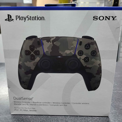 PS5 Official DualSense Controller - Grey Camouflage. New And Sealed