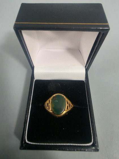 9ct GOLD RING 375 3.2G Size P