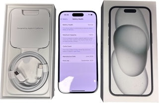 Apple iPhone 15 128GB Unlocked Boxed - Battery 100%