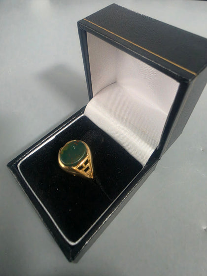 9ct GOLD RING 375 3.2G Size P