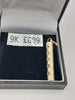 9k gold Hallmarked and stamped 375 pendent - 12.58grams - with box