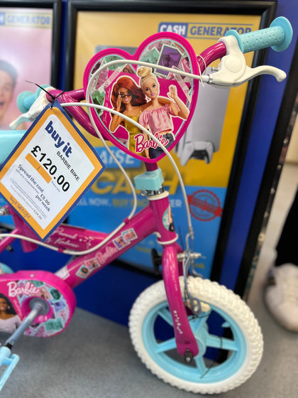 BARBIE BIKE BRAND NEW COLLECTION ONLY LEIGH STORE.