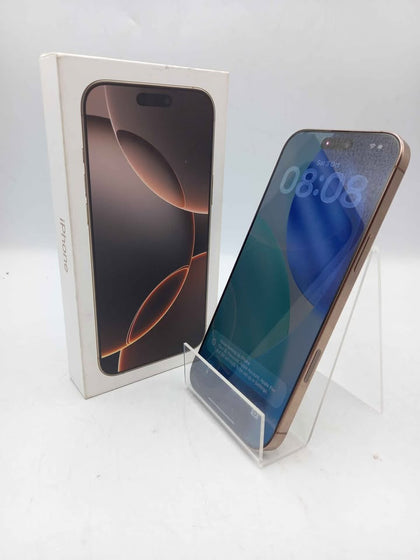 Apple iPhone 16 Pro 256GB - Desert Titanium - Unlocked - Boxed - 95% Battery