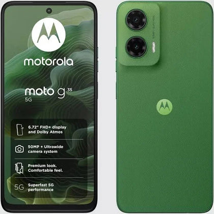 Motorola Moto G35 5G Dual Sim 128GB Leaf Green ** Any Network **