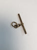 9CT Rose Gold T-Bar Pendant - 3.38G - Hallmarked