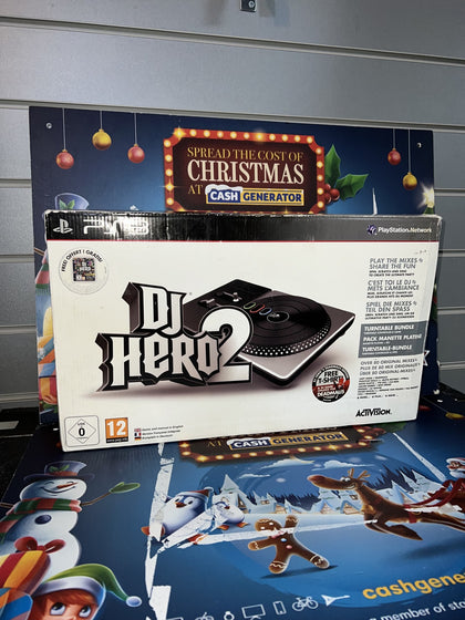 Dj Hero 2 Turntable Ps3 (sony Playstation 3, 2009) No Dongle, Boxed