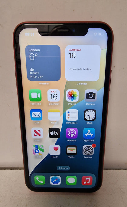 Apple iPhone XR 128GB Red - Unlocked *81% Battery Health*