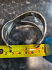 Silver Abstract Cuff Bangle - 33.3g