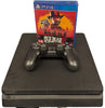 **BOXING DAY SALE** PlayStation 4 Slim 500GB - Black with red dead redemption 2