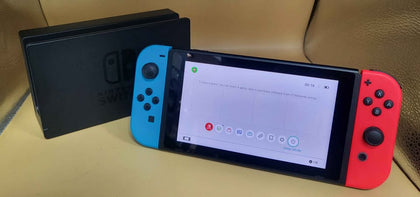 Nintendo Switch Console - 32GB + Neon Red/Blue Joy-Con - Unboxed