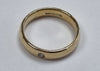9ct gold band size L.5