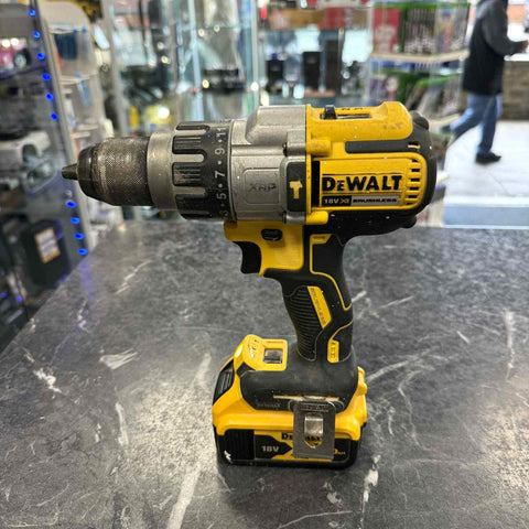 Dewalt DCD996 18V XRP Brushless Hammer Combi Drill + 5.0 Battery - No Charger