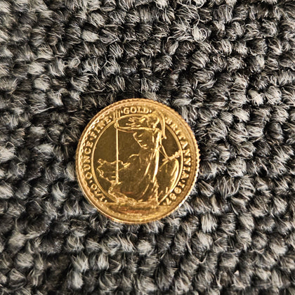 1987 1/10 Britannia Coin 22ct