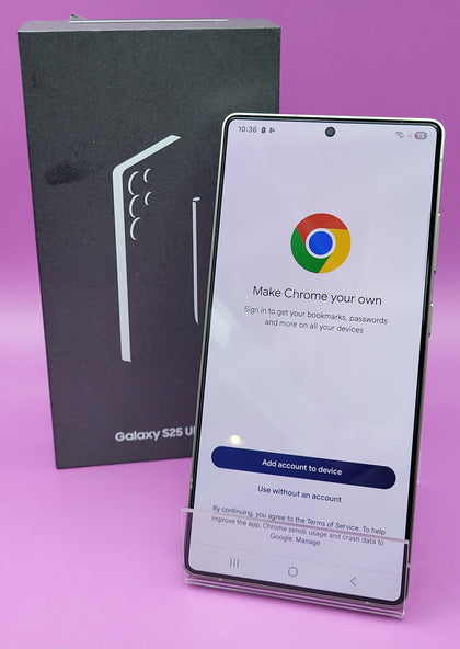 Samsung Galaxy S25 Ultra 256GB Titanium Grey, Unlocked. Boxed