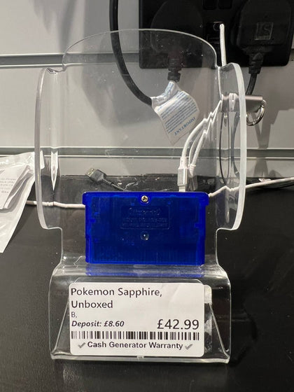 Pokemon Sapphire, Unboxed