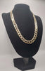 9ct (375) yellow gold curb style chain 90.2g full Hallmarked Boxed 24''