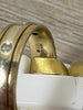 9ct Gold Ring (Size N) Apx 3.6g