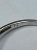 3.2g 9ct White Gold Ring - Size W - **Hallmarked**