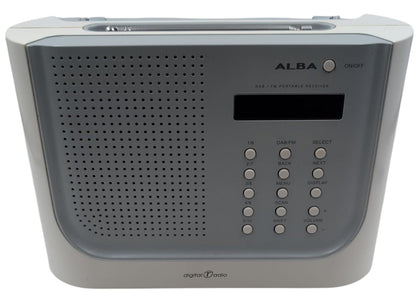 Alba Portable, DAB/FM Radio, Wired, Blue/White. 