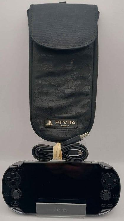 PlayStation vita console black 32GB unboxed with charger and travel case