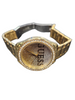 Guess Ladies Glitter Girl Gold Tone Watch W0987L2