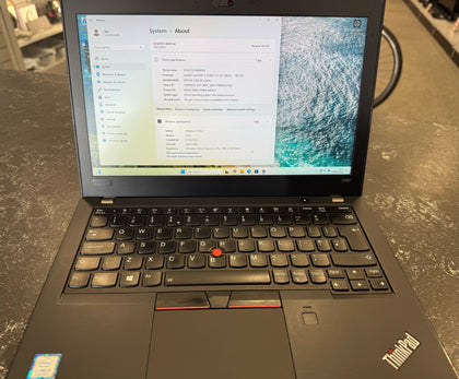 Lenovo Thinkpad X280/i5-8250u/256ssd/8gb ram/w11  pro