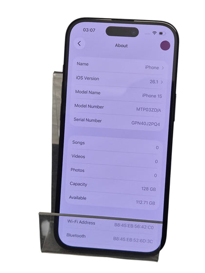 Apple iPhone 15 128GB