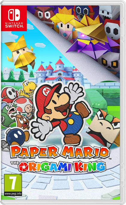 Paper Mario Origami King Nintendo Switch.