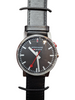 MONDAINE EVO2 WATCH BOXED WITH BLACK LEATHER STRAP PRESTON STORE