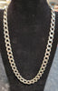 925 - silver curb chain - 91.88g - 21" - Hallmarked