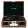 Lenco TT-120BNWH Suitcase Turntable with Bluetooth - Brown & White