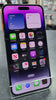 Apple iPhone 14 Pro Max - 128GB - Deep Purple - Unlocked. 86% Battery Health